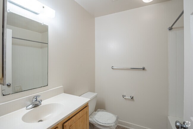 2 BR, 1 BA - 836SF - First Bathroom Bathroom