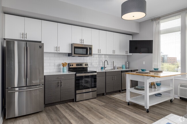 Studio - 466SF - Kitchen - Rivet 26