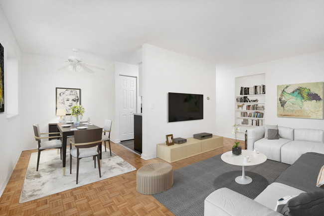 441 W. Barry - 1 BD Living Room - 441 W. Barry Rental