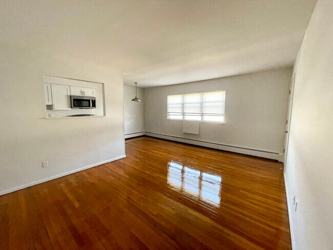 Living room with peekaboo