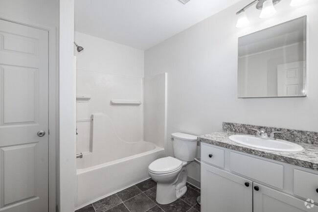 2BR, 1BA - 900SF - Bathroom - Hickory Hills Apartments