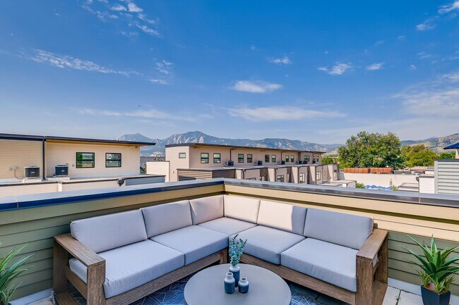 Photo - Contemporary Townhome with Rooftop Deck-Flatiron Views