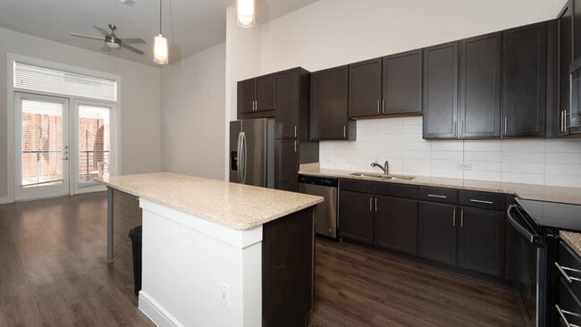 Kitchen with Stainless Steel Appliances - Flora