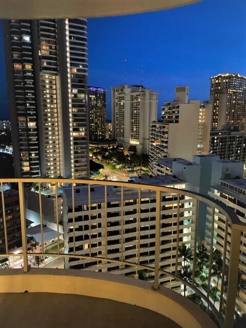 Balcony Night view