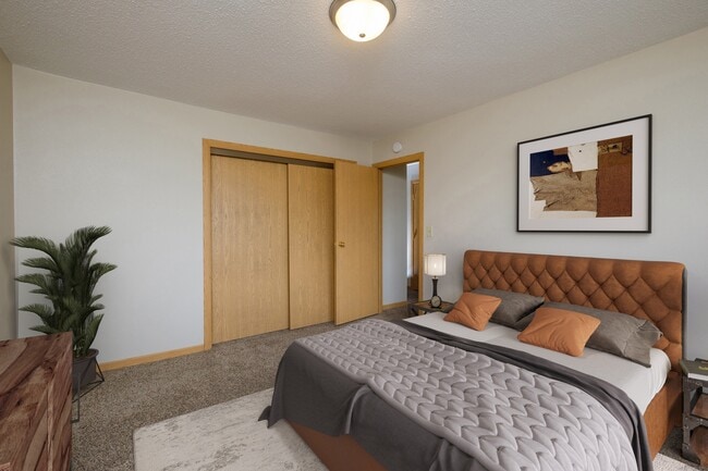 Fargo, ND Birchwood 2 apartamentos | Dormitorio