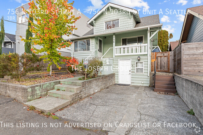 Building Photo - Fantastically located 3 bed in North Seattle Unit 756 N 103rd St  A Seattle Rental