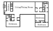 3BR/2BA