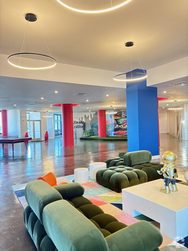 Lobby - The Flats at Soma Rental