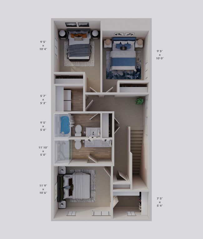 1470 Lane Home B_Second Floor_HR.jpg - Viera at Arbor