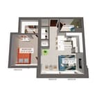 1Bed/1Bath