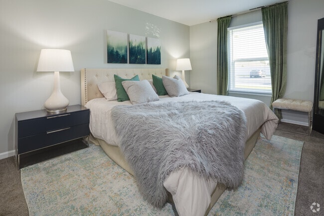 2BR, 1BA - 1,050SF (Master Bedroom)