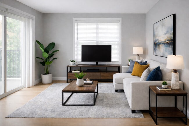 Suite B Livng room sample - Clock Tower Square