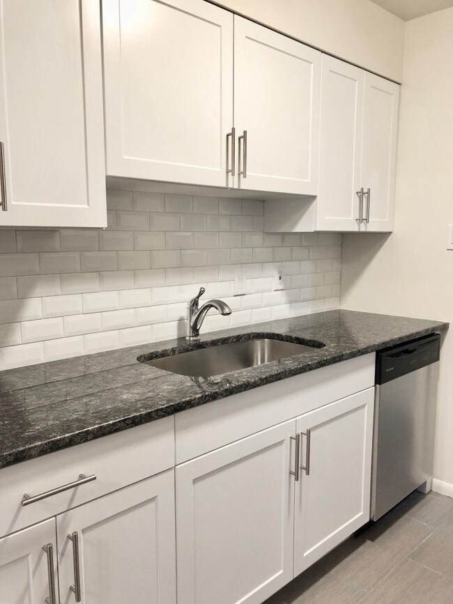 1 Bedroom Kitchen - Spruce Court Apartments