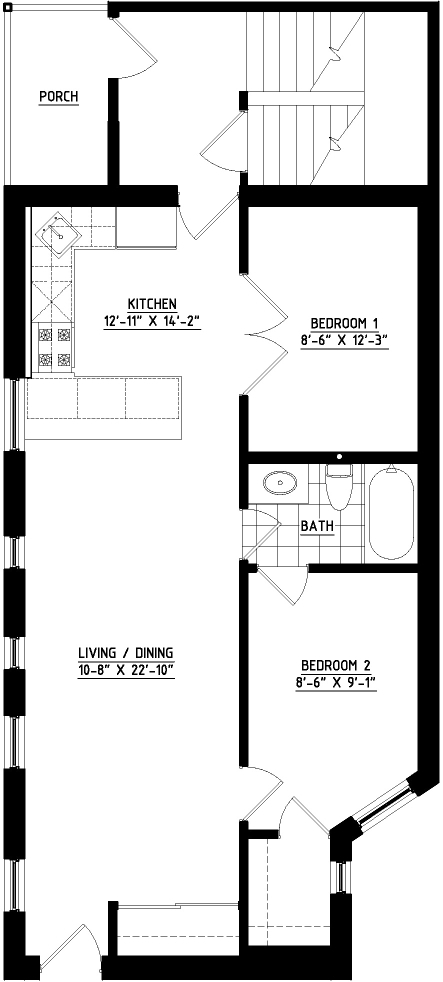 Photo - Massive 4bed/2bath DUPLEX in the HEART of Bucktown/Wicker Park! In-Unit Laundry! Central Air! Unit 3R