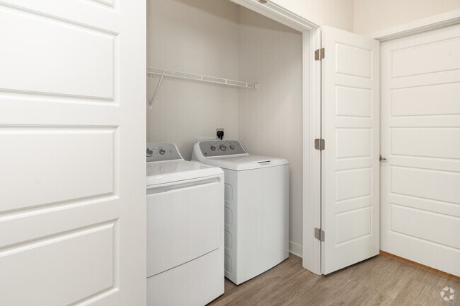 2BR, 2BA - 1,200SF - The Delta - Laundry - Rockwell Place