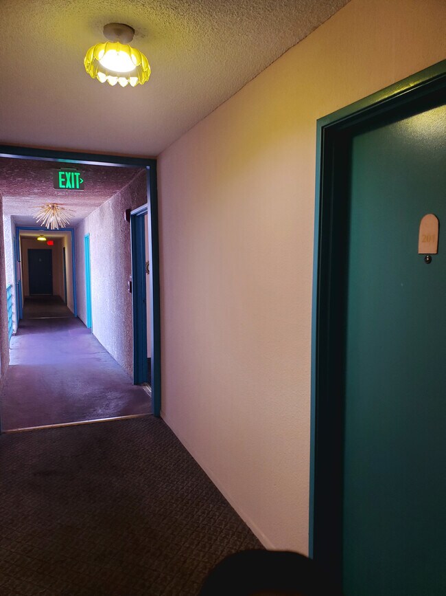hallway second floor
