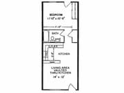 Bungalo- 1 Bedroom