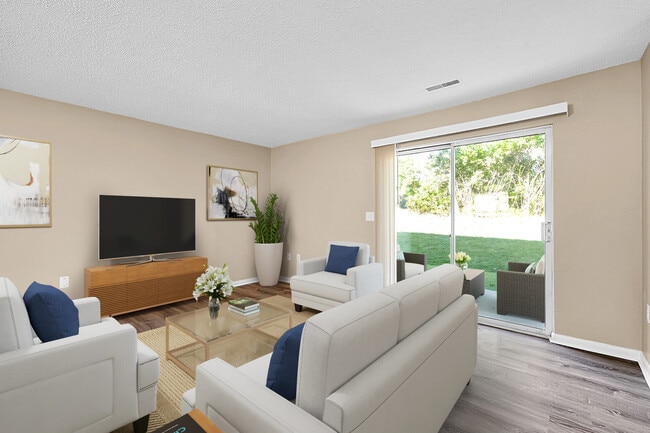 Living Room - North Pointe Townhomes