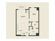 B-1.7 floor plan The Bellwether