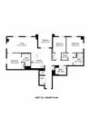 3 Bed/3 Bath w/ Balcony