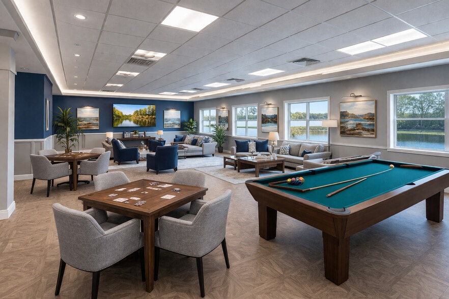 Concept Design-Clubroom Billiards