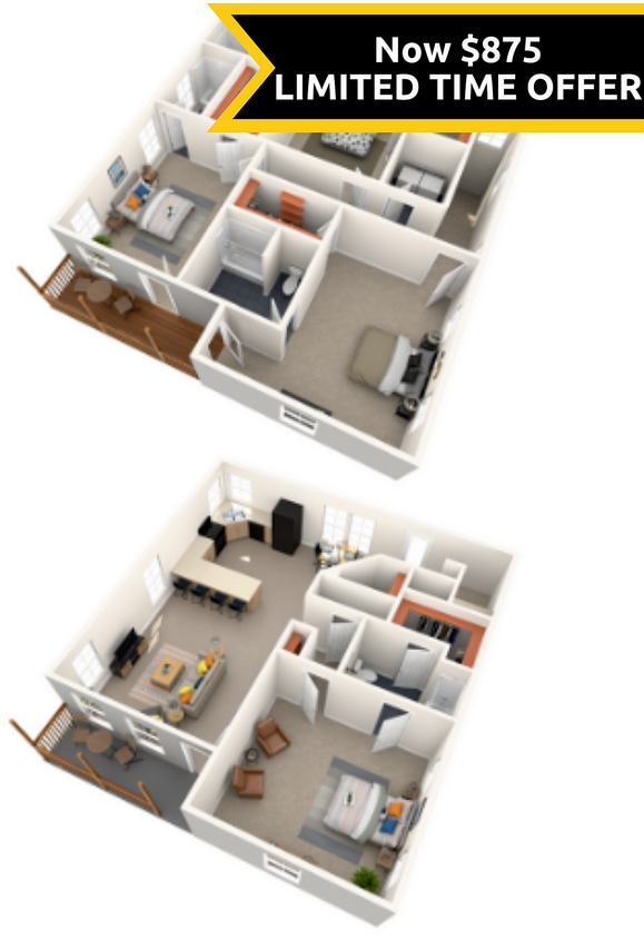 4x4.5 Reno Low Rate - 4BR/4.5BA Renovated