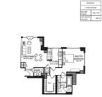 1BR/1.5BA