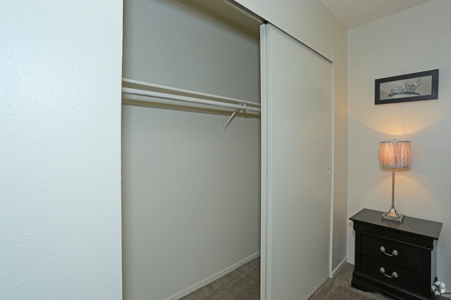 2BR,2BA-Colony Bedroom Closet - The Crossings at Lake Mead