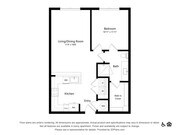 A2C | 1 bed 1 bath | 729 sq ft