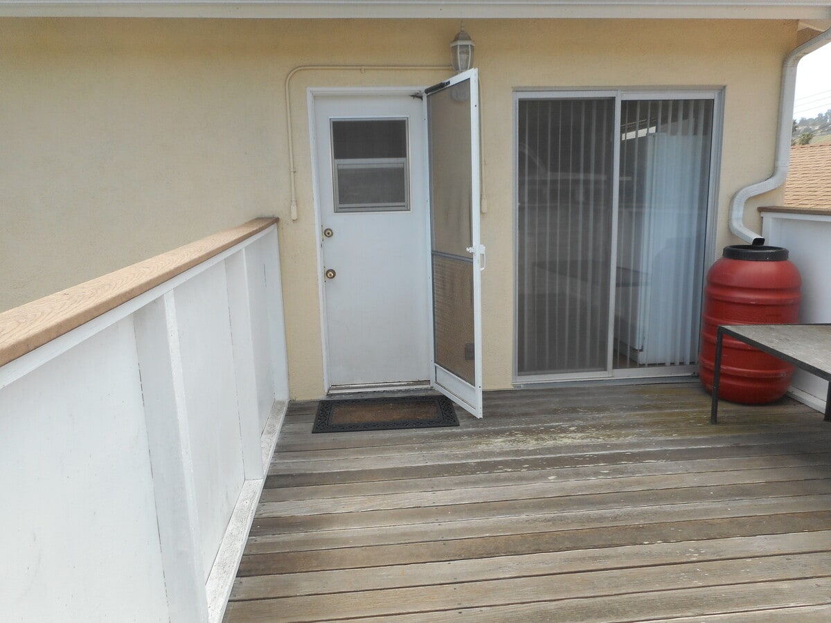 Private upstairs entrance w/ large balcony - 23121 Romano Pl Apartments Unit Oversized Upstairs Studio