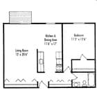 1BR/1BA