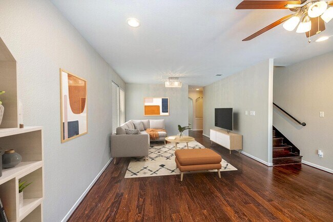 Photo - Stylish M Streets townhouse with modern interior & fenced yard