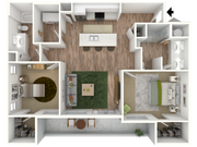 2 Bed | 2 Bath