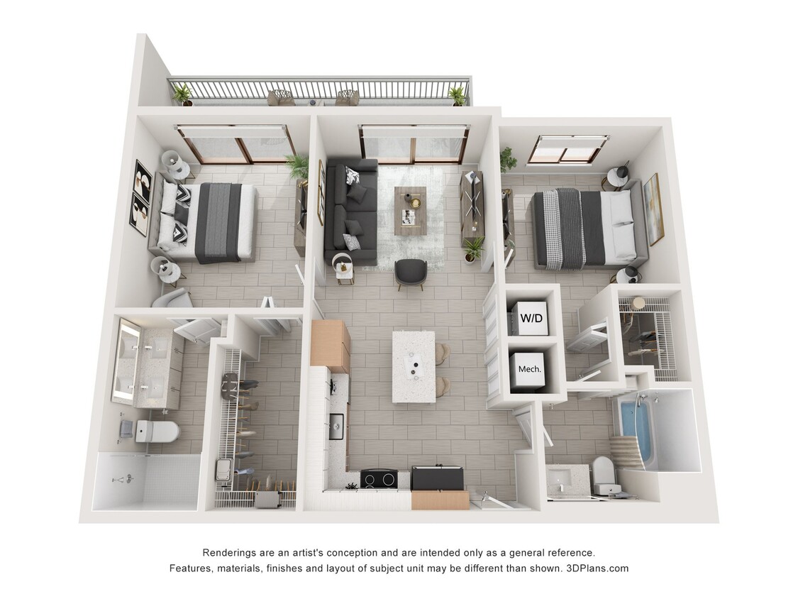 Floor Plan - Model B1