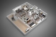 2B - 2x2 Floor Plan