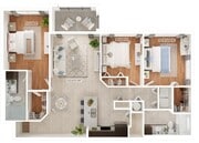 Pelmo C1.1 Floor Plan