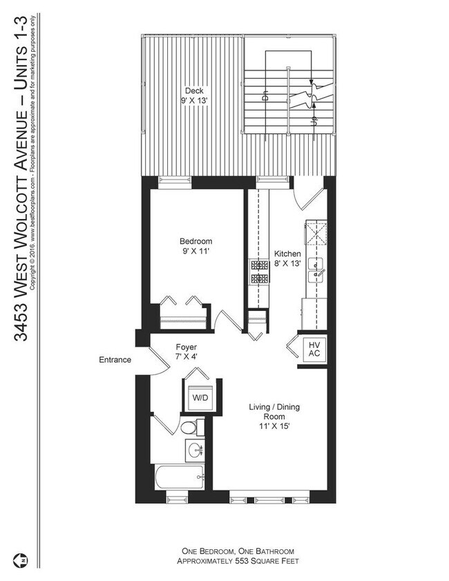 Photo - 3453 N Wolcott Ave Unidad 1