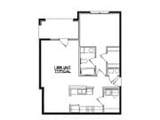 1 Bed 1 Bath