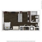 Studio 3-3 Floorplan