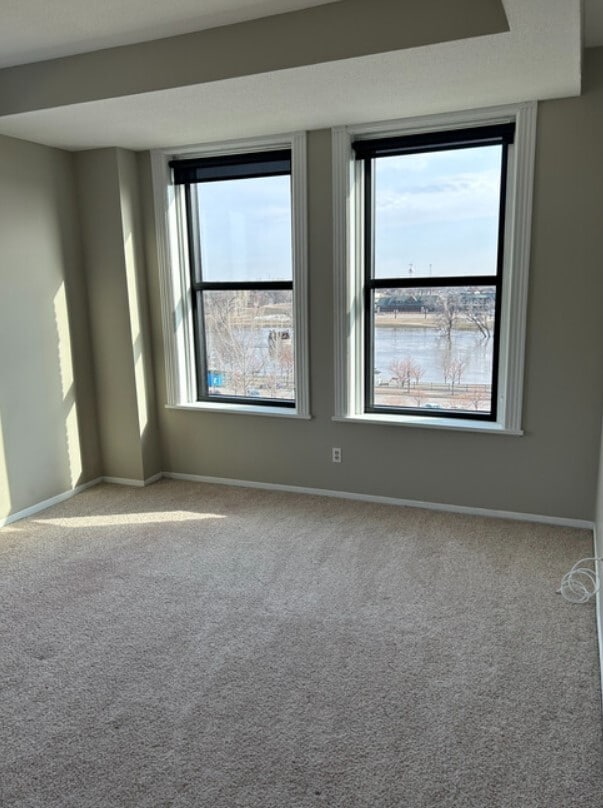 Large, recently installed windows - Block V