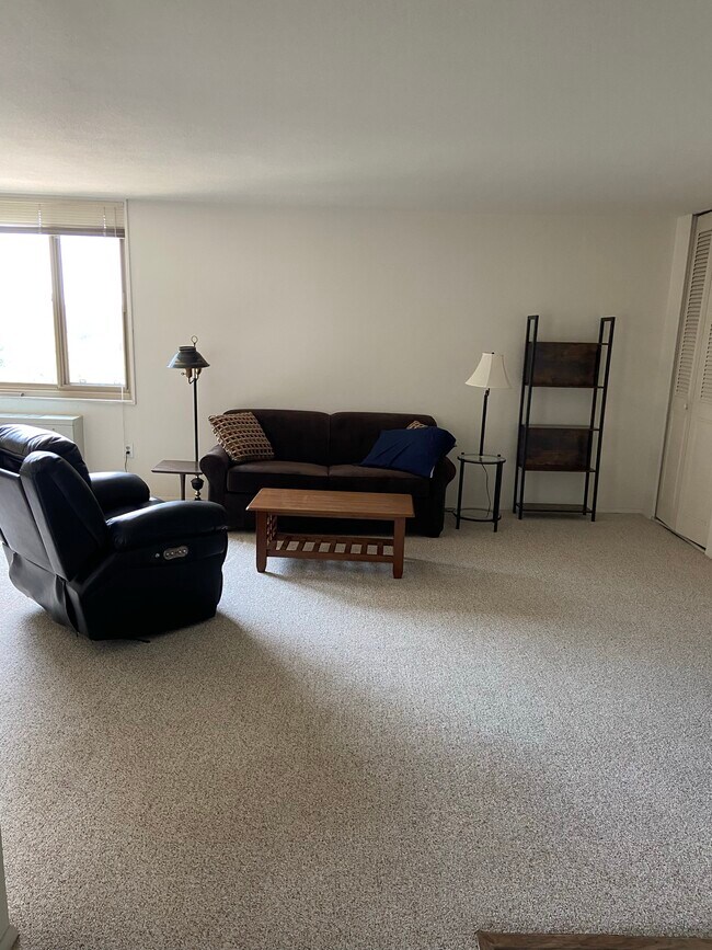 Living room view - 1 E University Pky Unit 1107