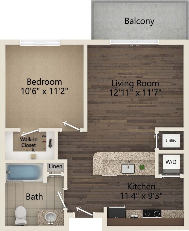 Ayrsley Lofts — floor plan photo