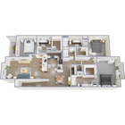C1.P6 3 Beds 3 Baths - Cathedral Lakes Apartments