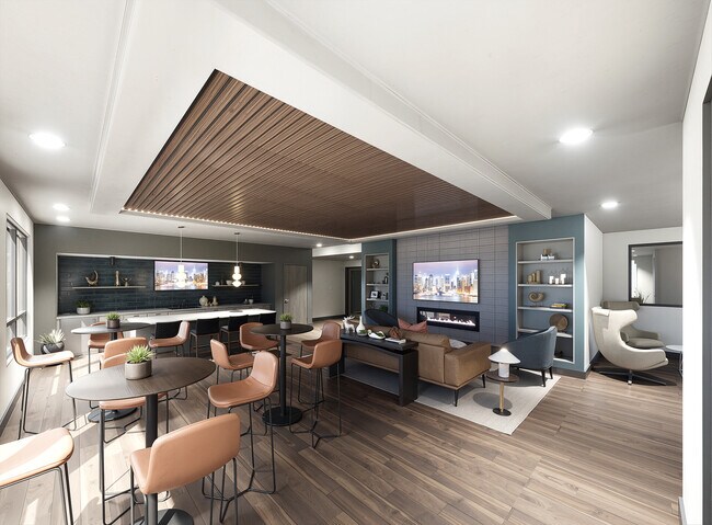 Club Room Rendering