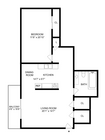A4 | 1-Bedroom Floorplan