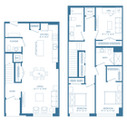 B19THD | 3x2.5 | 1526 sq ft