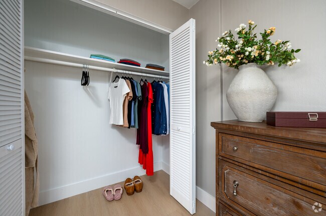 1BR, 1BA - 700SF - Bedroom Closet