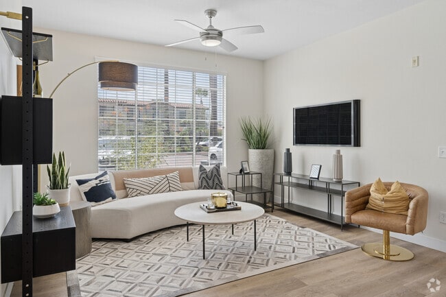 Versilia - 2BR, 2BA - 1,206SF - Living Room - Canterra