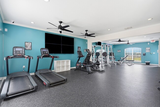 Fully-Equipped Fitness Center