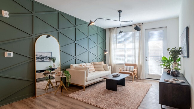 Living Room with Hard Surface Flooring